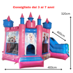 Castello di Frozen Minnie e Principesse Disney   