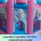 CASTELLO DI FROZEN MINNIE E PRINCIPESSE DISNEY