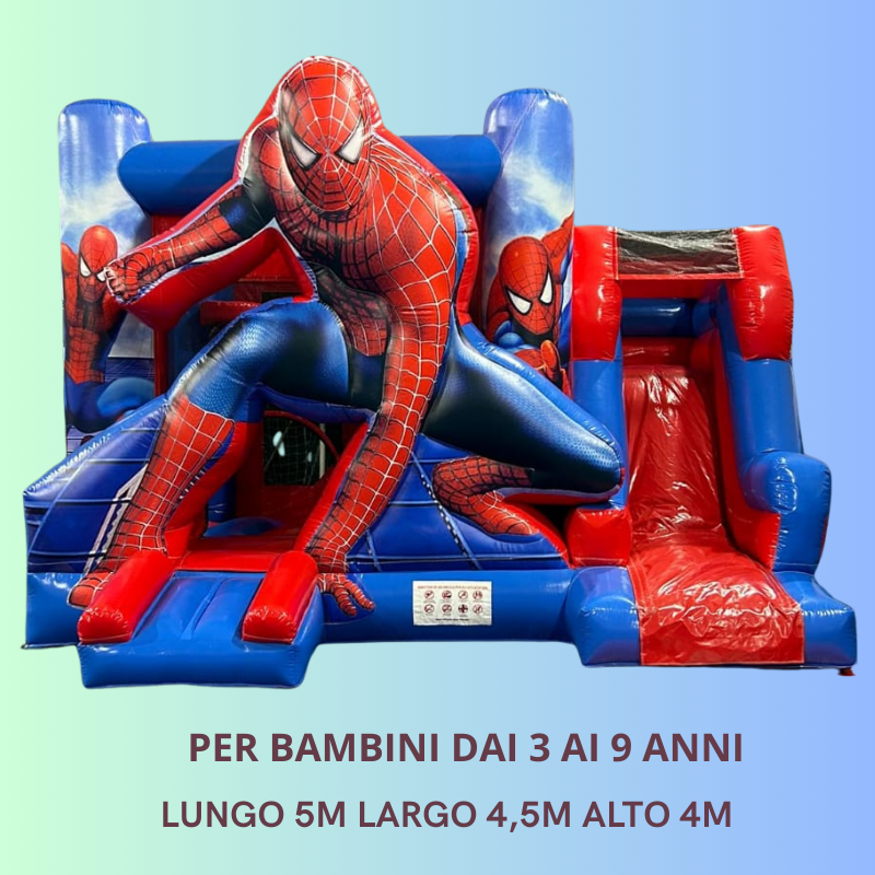 GONFIABILE SPIDERMAN 