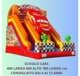 SCIVOLO CARS