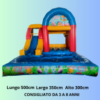 GONFIABILE CON PISCINA